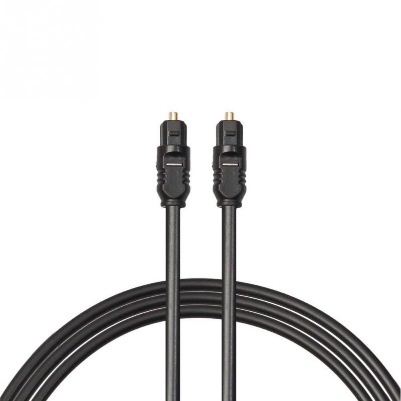 Optical Audio Cable Toslink Gold Plated - كابل الصوت البصري الرقمي لـ Toslink