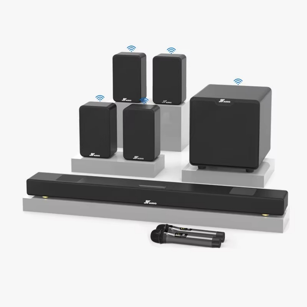 Home Theater System 7.1 Surround Sound - نظام صوت محيطي منزلي لاسلكي عالي