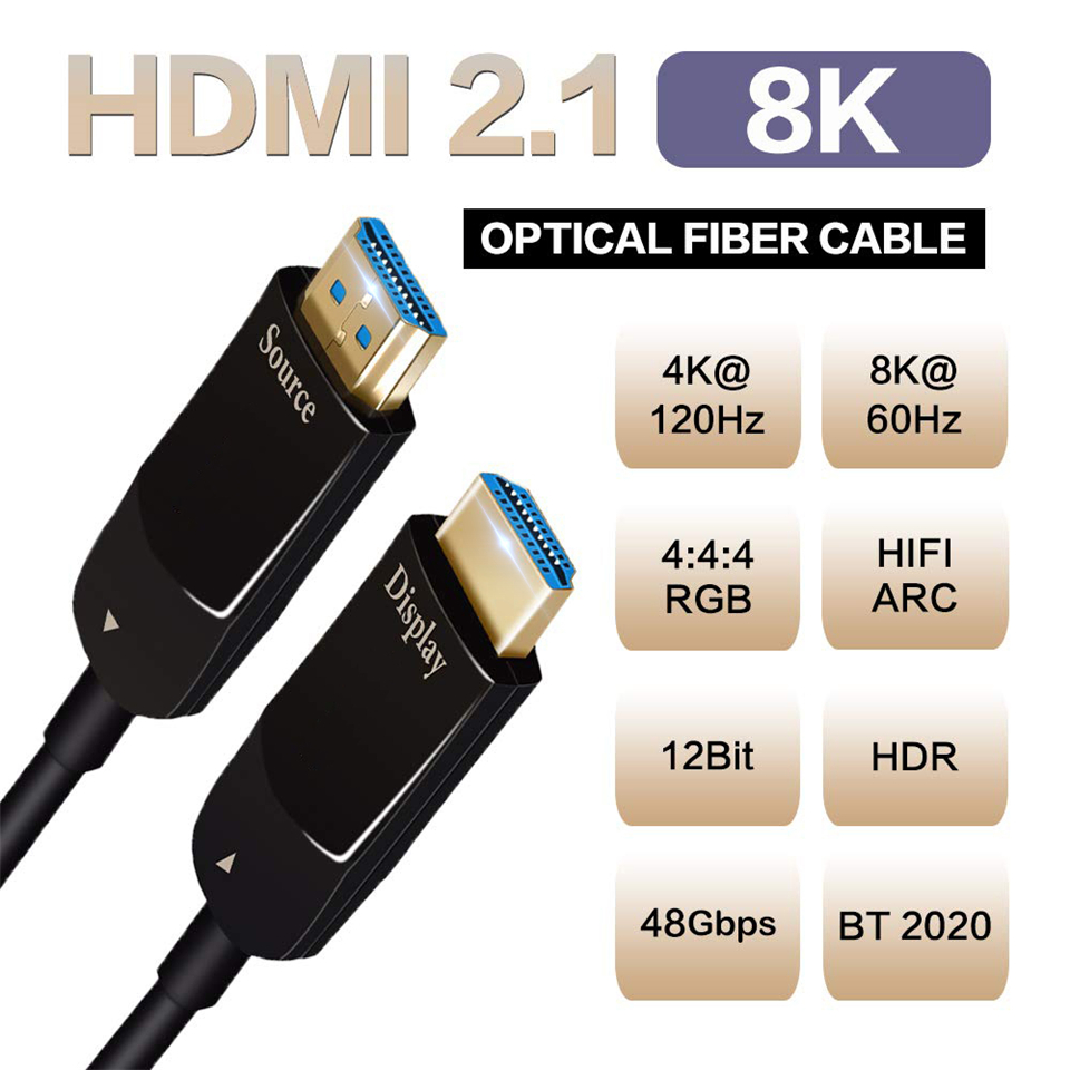 Hdmi 2.1 Cable 8K 60Hz 48Gbps Earc - كابل نافيكر 8K 60Hz HDMI 2.1