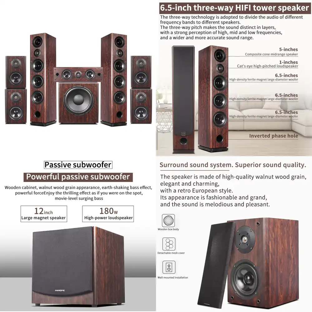 Home Theater System 7.1 Surround Sound - نظام مسرح منزلي 7.1 قناة مع