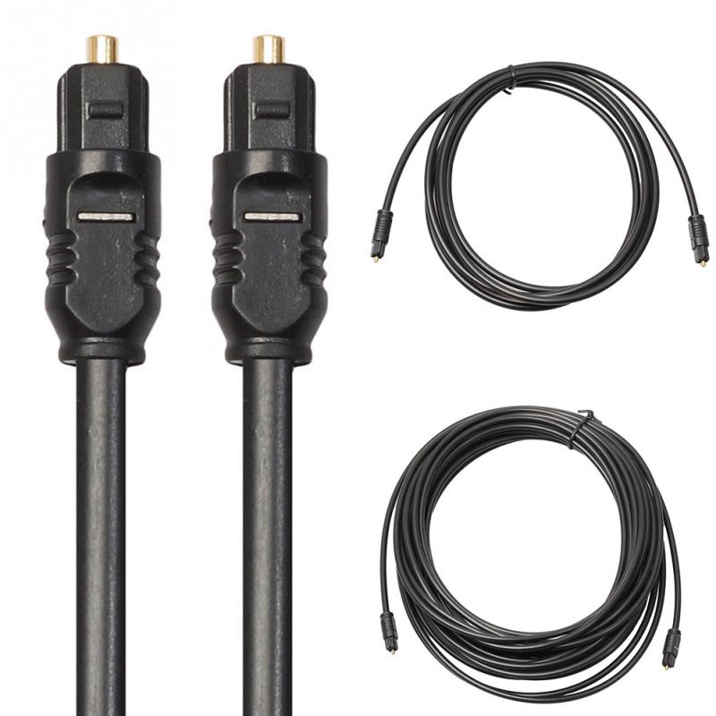 Optical Audio Cable Toslink Gold Plated - كابل صوتي بصري رقمي عالي الجودة