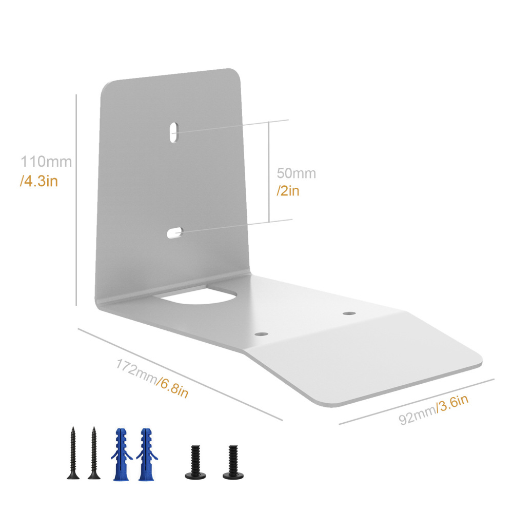 Speaker Wall Ceiling Mount Bracket - حامل جداري معدني لمكبر الصوت الذكي