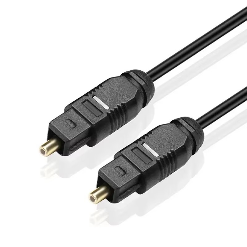1-3 قطعة لكابل الصوت البصري ال - مراجعة Optical Audio Cable Toslink Gold Plated وسعره