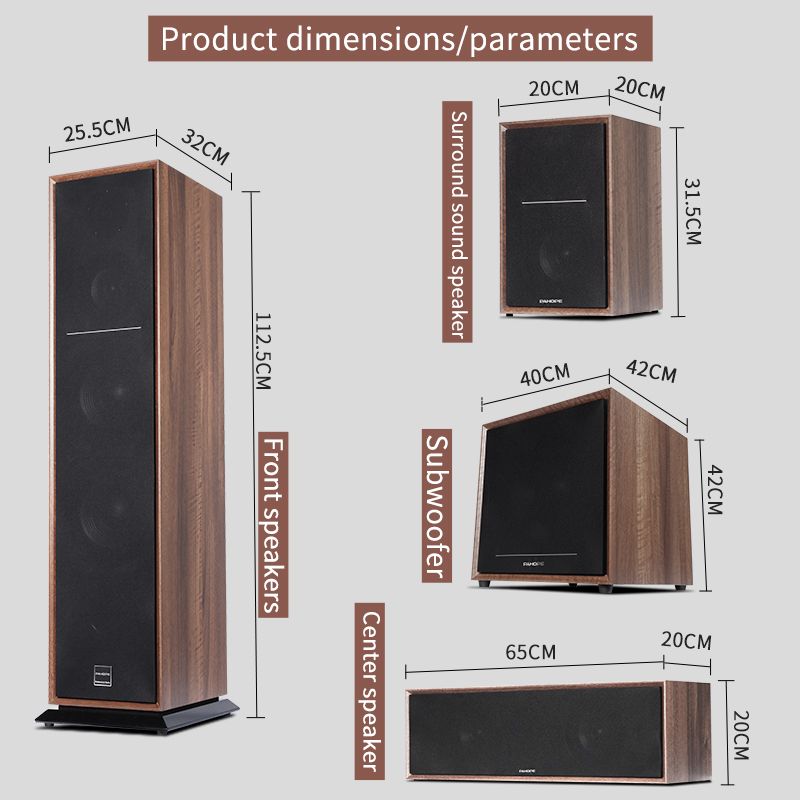 نظام مسرح منزلي خشبي 7.1 قناة  - مراجعة Home Theater System 7.1 Surround Sound وسعره