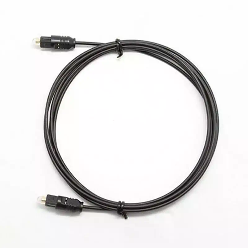 كابل صوت رقمي بصري مطلي بالذهب - مراجعة Optical Audio Cable Toslink Gold Plated وسعره