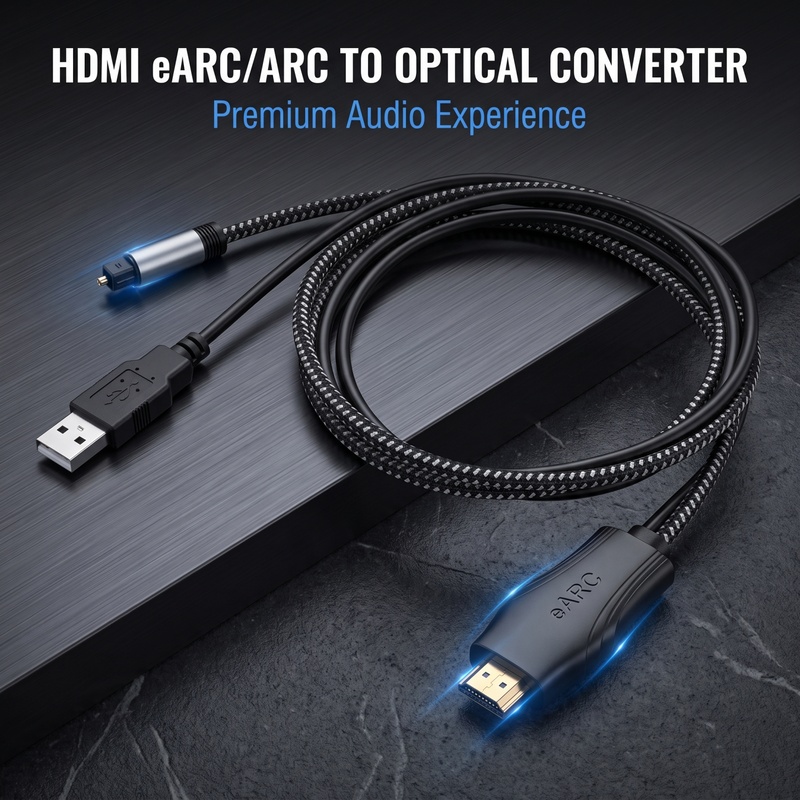 كابل HDMI EARC ARC لتحويل الصو - مراجعة Dolby Atmos Soundbar Hdmi Earc وسعره