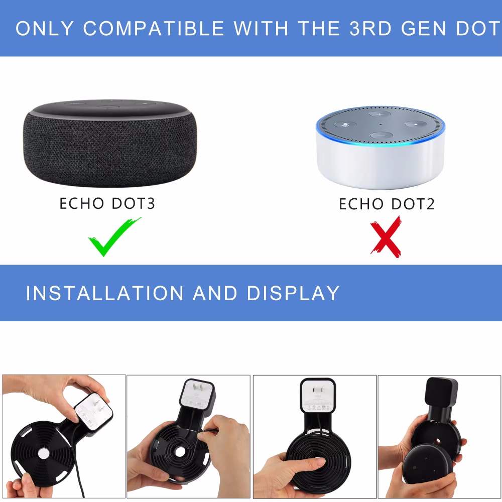 حامل مثبت على الحائط لـ Alexa  - مراجعة Speaker Wall Ceiling Mount Bracket وسعره