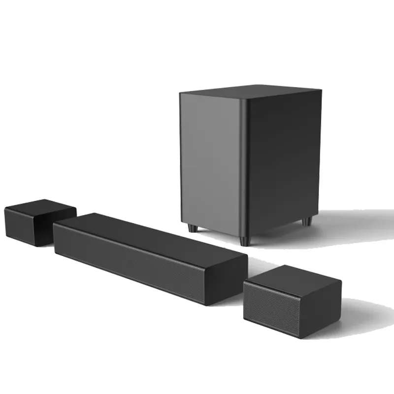 مكبر صوت محيطي 5.1 قناة مع مكب - مراجعة Soundbar With Wireless Subwoofer 5.1Ch وسعره
