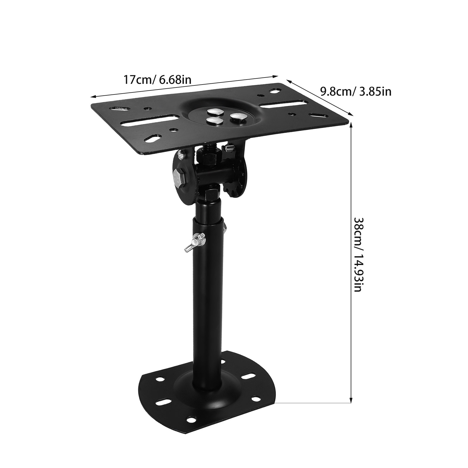 حامل سماعة قوي وقابل للتعديل،  - مراجعة Speaker Wall Ceiling Mount Bracket وسعره