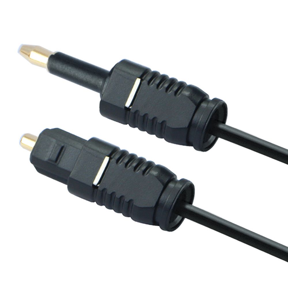 3.5 مللي متر التوصيل إلى Tosli - مراجعة Optical Audio Cable Toslink Gold Plated وسعره