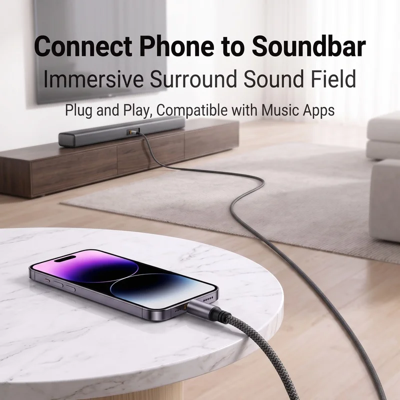 كابل USB-C إلى SPDIF توسلينك،  - مراجعة Optical Audio Cable Toslink Gold Plated وسعره