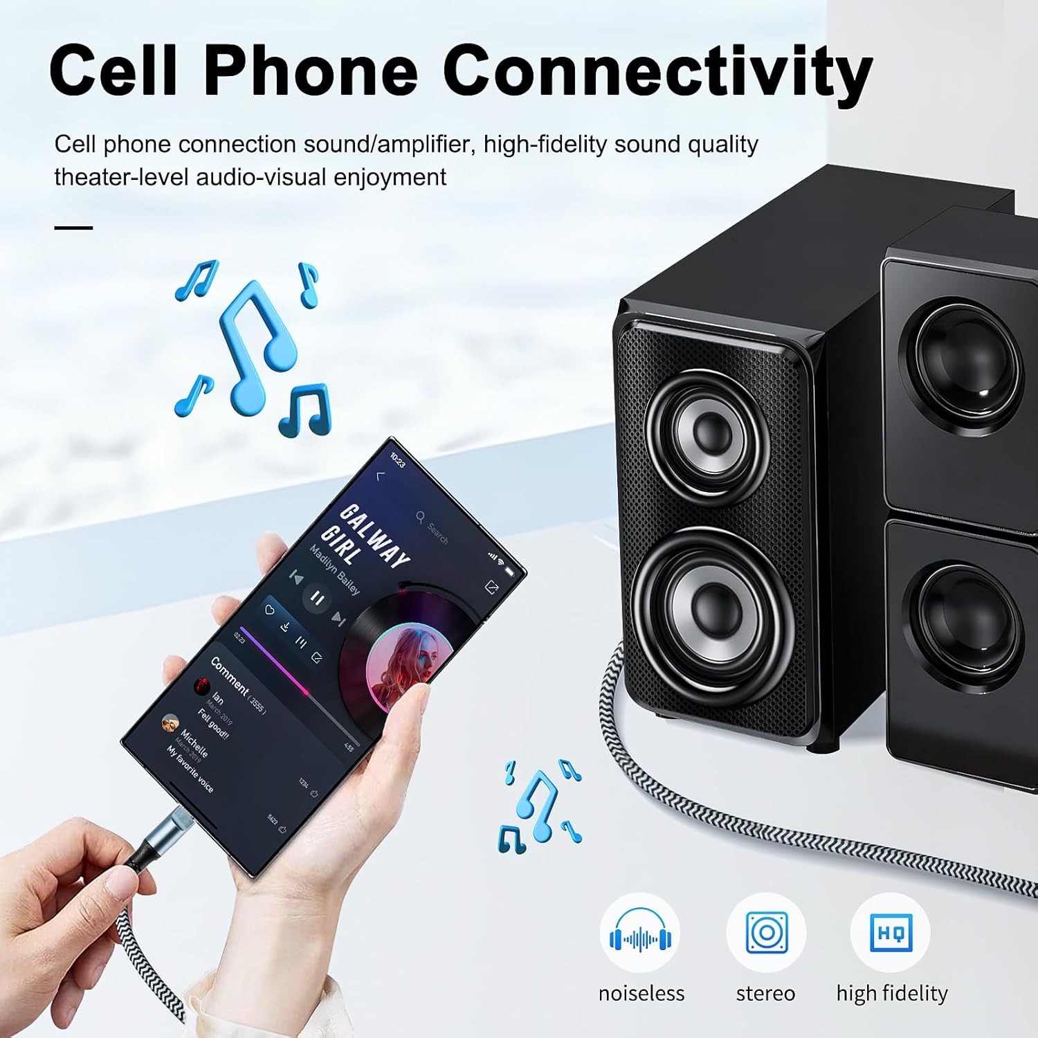 كابل صوت USB C مضفر إلى كابل ص - مراجعة Optical Audio Cable Toslink Gold Plated وسعره