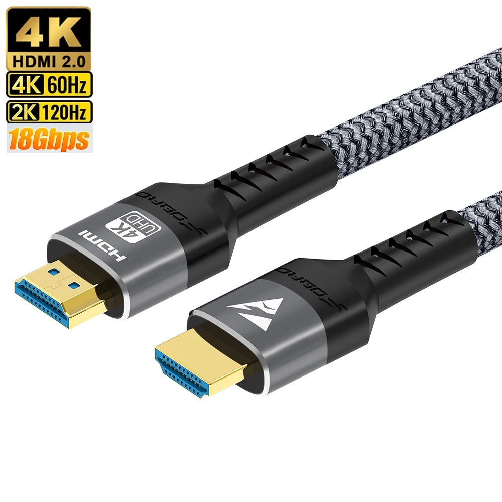 HDMI 8K 2.1 كابل 4K @ 120 هرتز - مراجعة Hdmi 2.1 Cable 8K 60Hz 48Gbps Earc وسعره