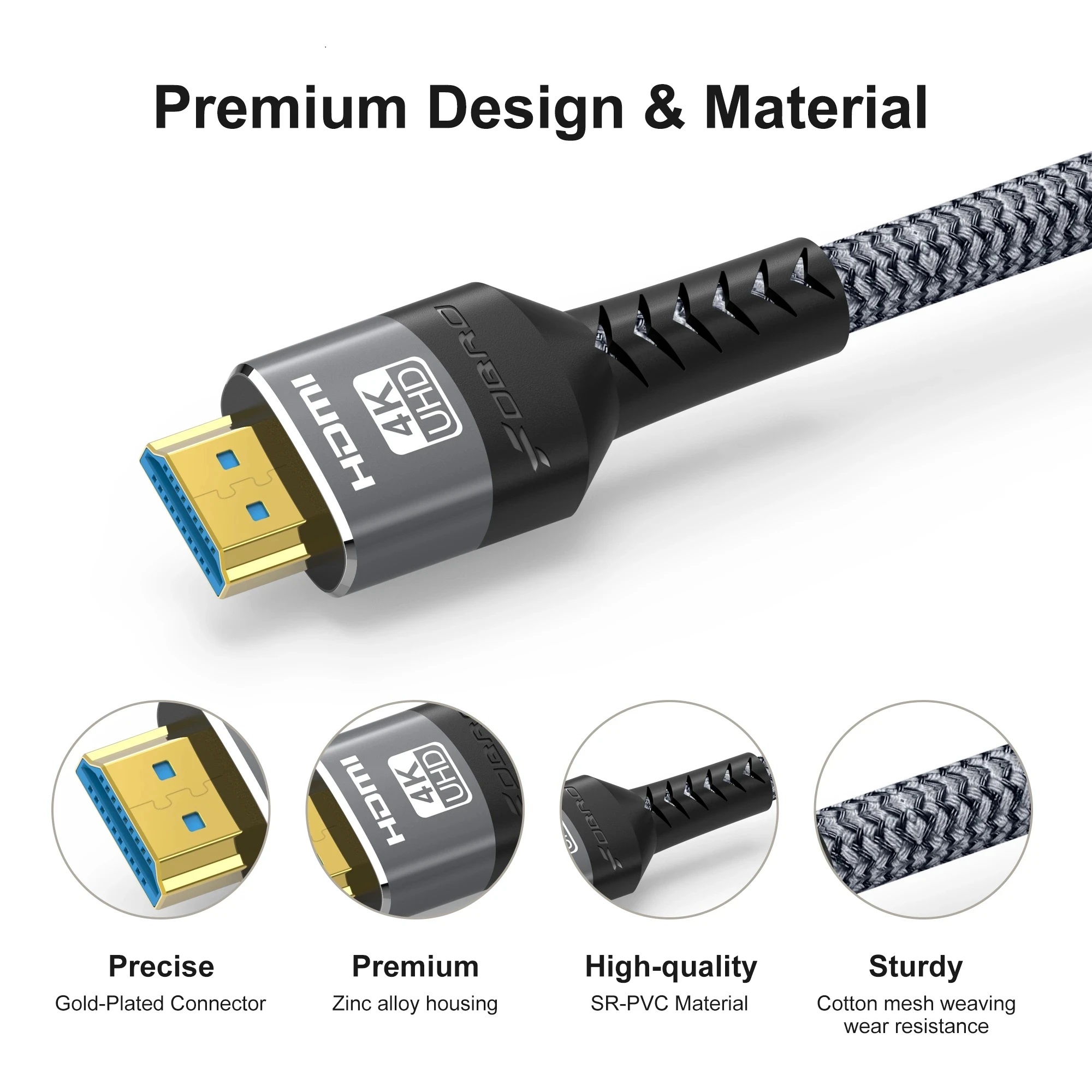HDMI 8K 2.1 كابل 4K @ 120 هرتز - مراجعة Hdmi 2.1 Cable 8K 60Hz 48Gbps Earc وسعره