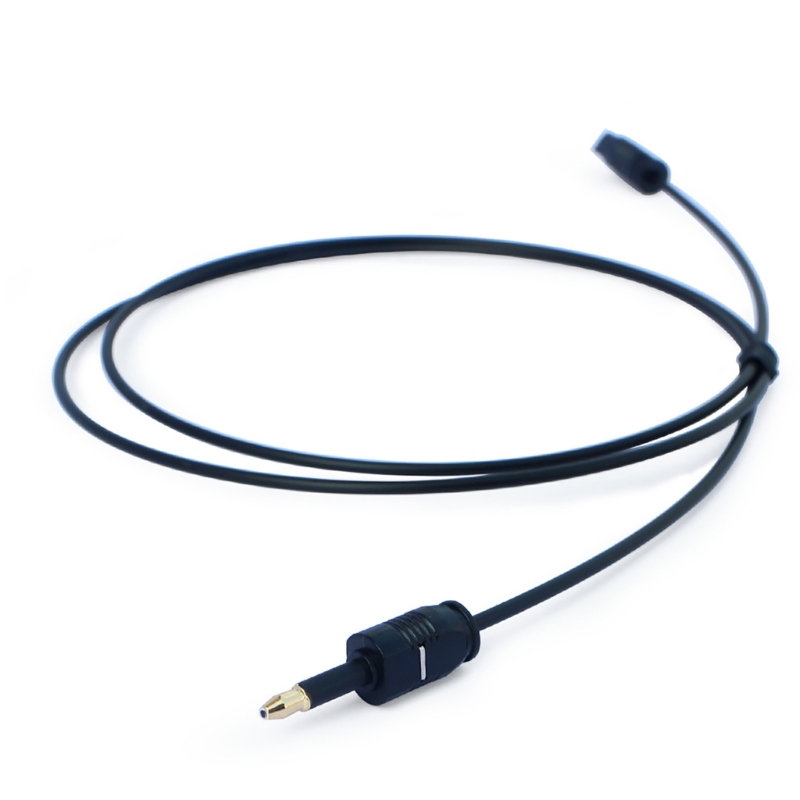 3.5 مللي متر كابل بصري رقمي To - مراجعة Optical Audio Cable Toslink Gold Plated وسعره