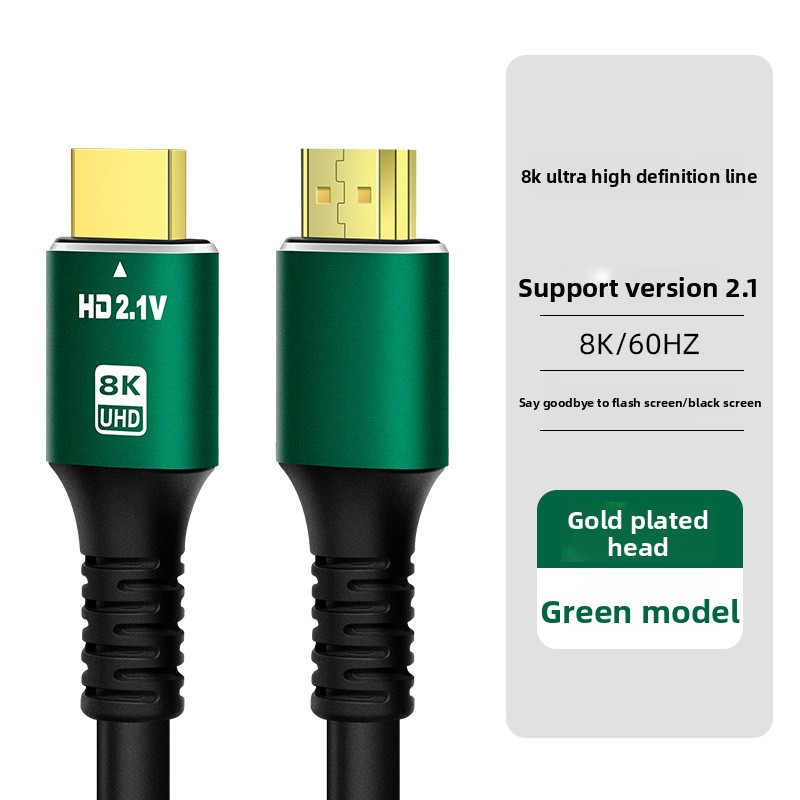 كابل فيديو 8K HDMI 2.1 متوافق  - مراجعة Hdmi 2.1 Cable 8K 60Hz 48Gbps Earc وسعره