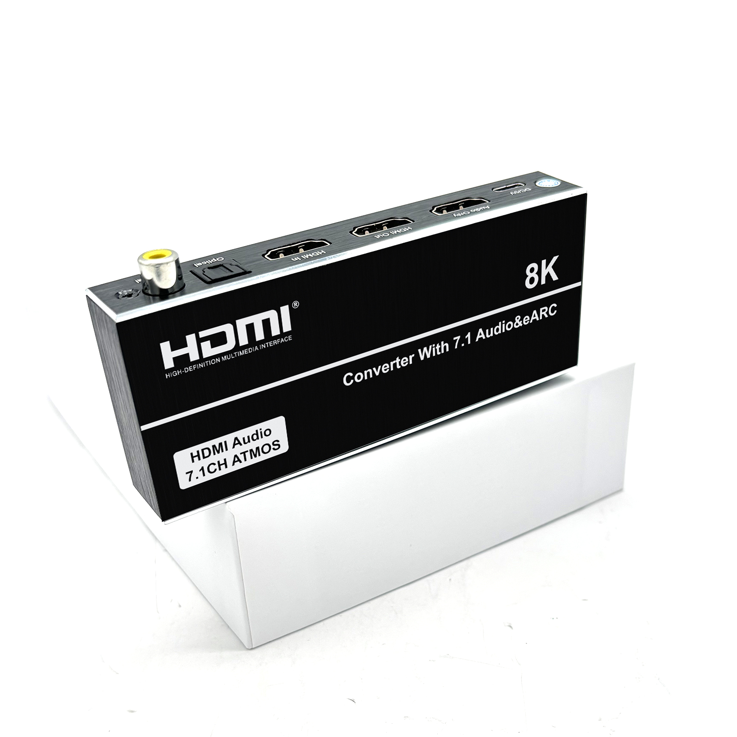 8K HDMI مستخرج الصوت 4K @ 120  - مراجعة Dolby Atmos Soundbar Hdmi Earc وسعره