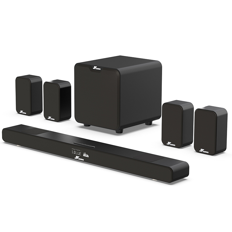 نظام صوت محيطي لاسلكي عالي الد - مراجعة Home Theater System 7.1 Surround Sound وسعره