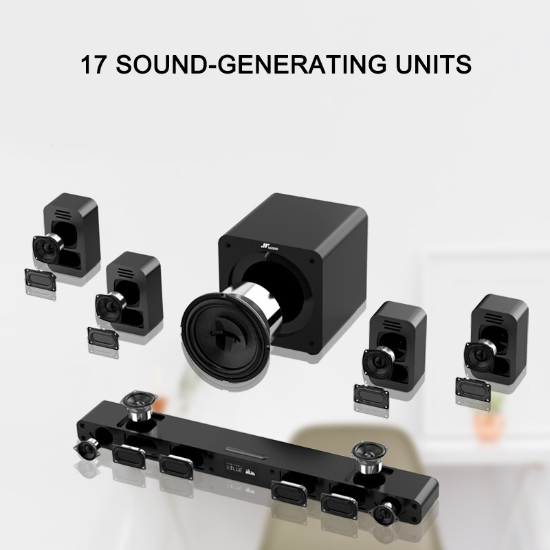 نظام صوت محيطي لاسلكي عالي الد - مراجعة Home Theater System 7.1 Surround Sound وسعره
