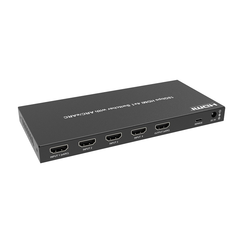 محول 2.0 متوافق مع HDMI 4x1 مع - مراجعة Dolby Atmos Soundbar Hdmi Earc وسعره