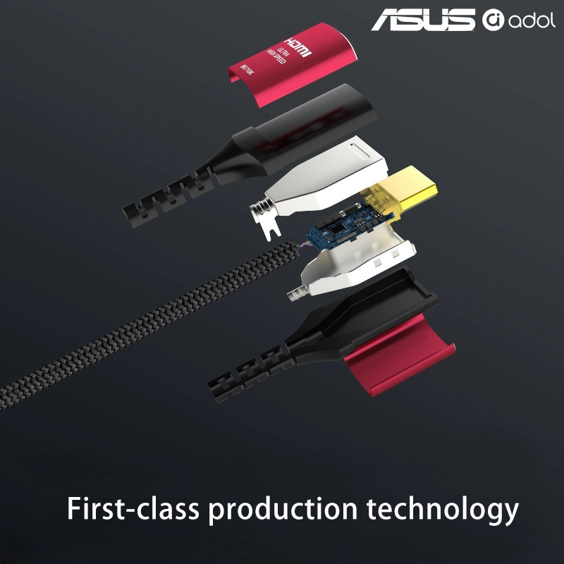 كابل بيانات ASUS بتقنية HDMI 2 - مراجعة Hdmi 2.1 Cable 8K 60Hz 48Gbps Earc وسعره