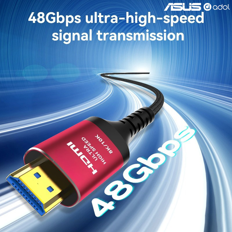 كابل بيانات ASUS بتقنية HDMI 2 - مراجعة Hdmi 2.1 Cable 8K 60Hz 48Gbps Earc وسعره