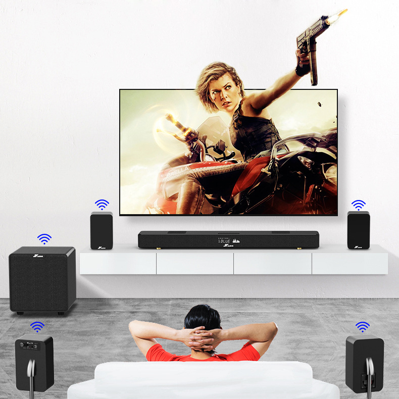 نظام مكبرات صوت 7.1 للمسرح الم - مراجعة Home Theater System 7.1 Surround Sound وسعره