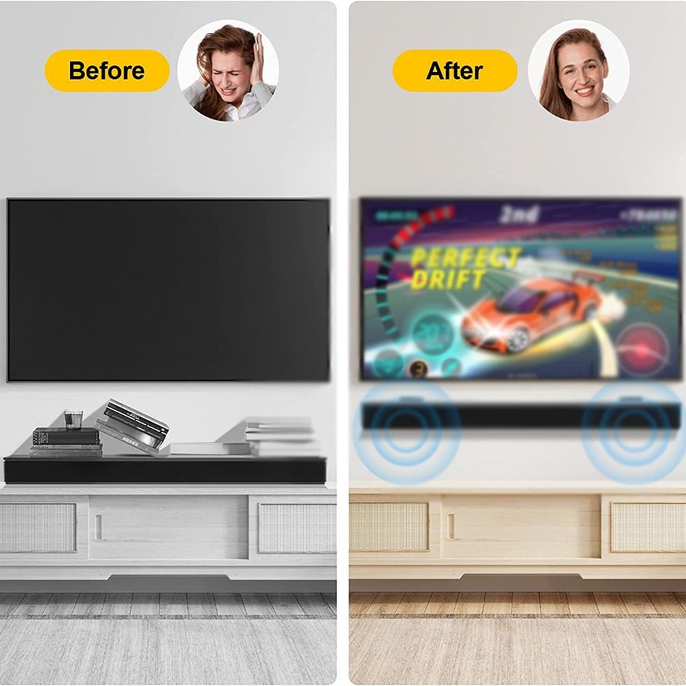 دعامات حائط مثبتة على شريط الص - مراجعة Soundbar Wall Mount Bracket Universal وسعره