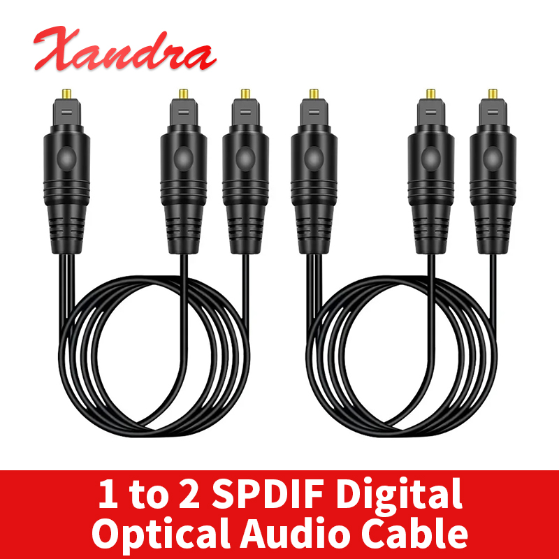 كابل صوت بصري رقمي SPDIF من 1  - مراجعة Optical Audio Cable Toslink Gold Plated وسعره