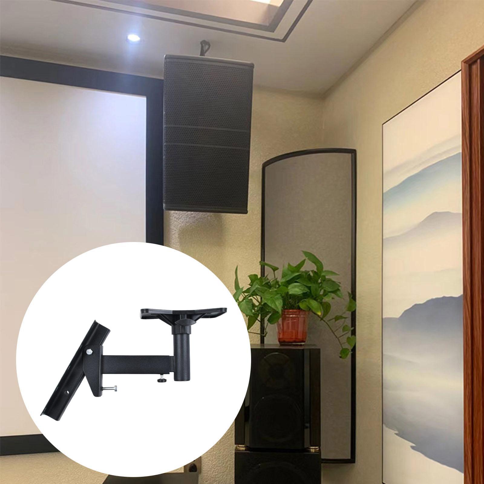 حامل دعامة مكبر الصوت العالمي  - مراجعة Speaker Wall Ceiling Mount Bracket وسعره