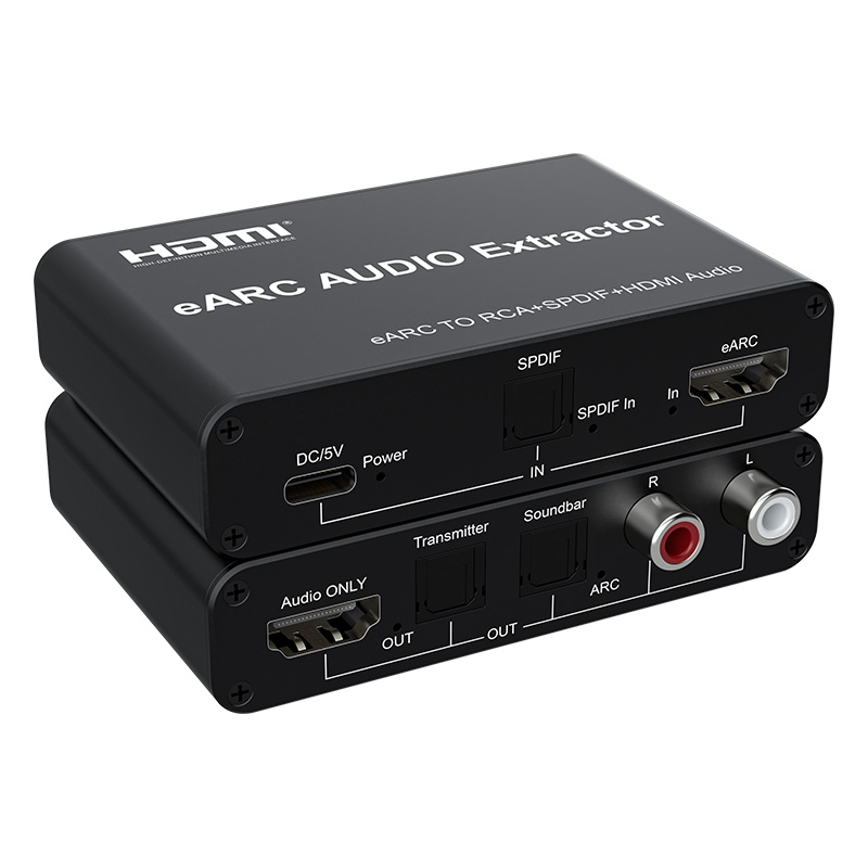 جهاز استخراج الصوت eARC/ARC HD - مراجعة Dolby Atmos Soundbar Hdmi Earc وسعره