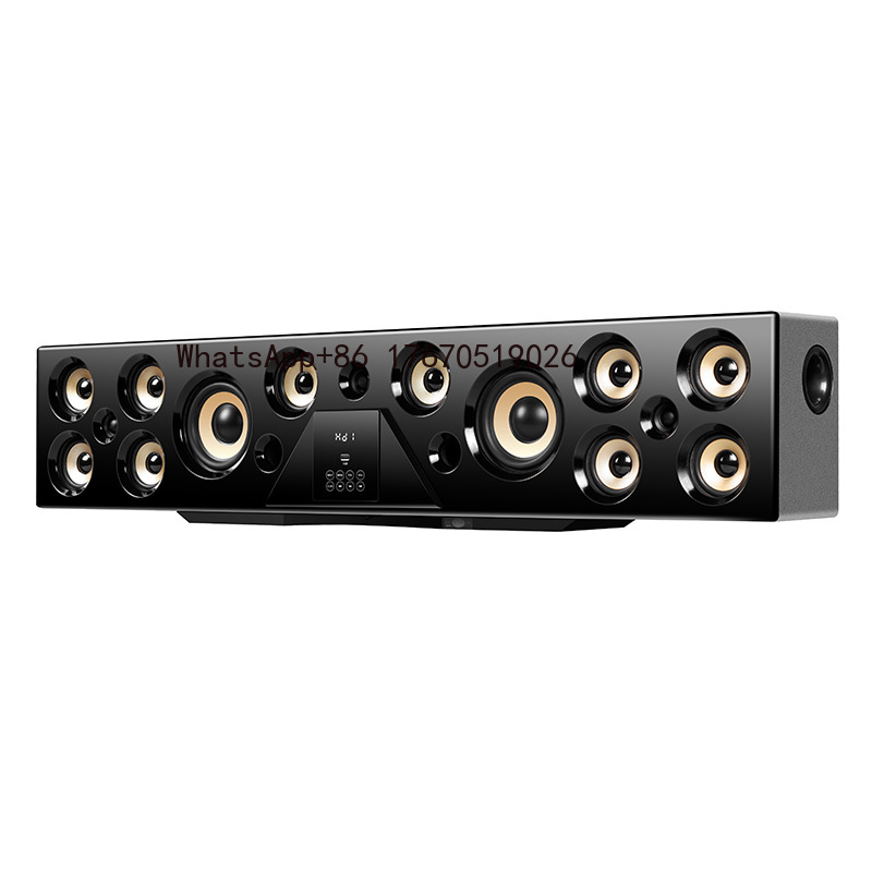 نظام مسرح منزلي لاسلكي 5.1 قنا - مراجعة Soundbar With Wireless Subwoofer 5.1Ch وسعره