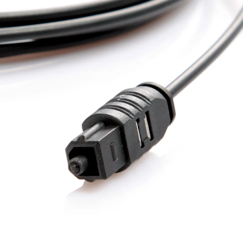 كابل ألياف بصرية رقمي مطلي بال - مراجعة Optical Audio Cable Toslink Gold Plated وسعره