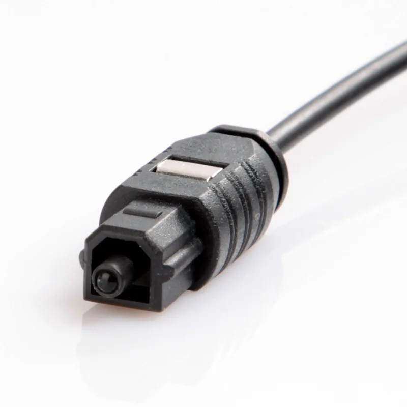 كابل ألياف بصرية رقمي مطلي بال - مراجعة Optical Audio Cable Toslink Gold Plated وسعره