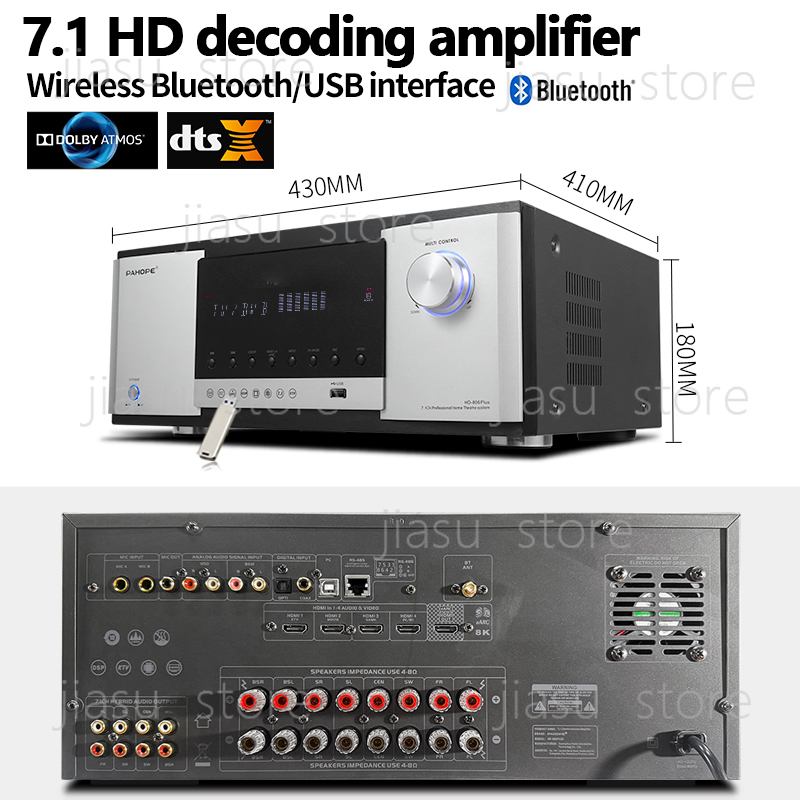 نظام مسرح منزلي مدمج في الجدار - مراجعة Home Theater System 7.1 Surround Sound وسعره