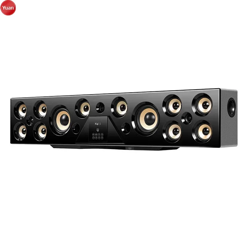 نظام مسرح منزلي لاسلكي 5.1 قنا - مراجعة Soundbar With Wireless Subwoofer 5.1Ch وسعره