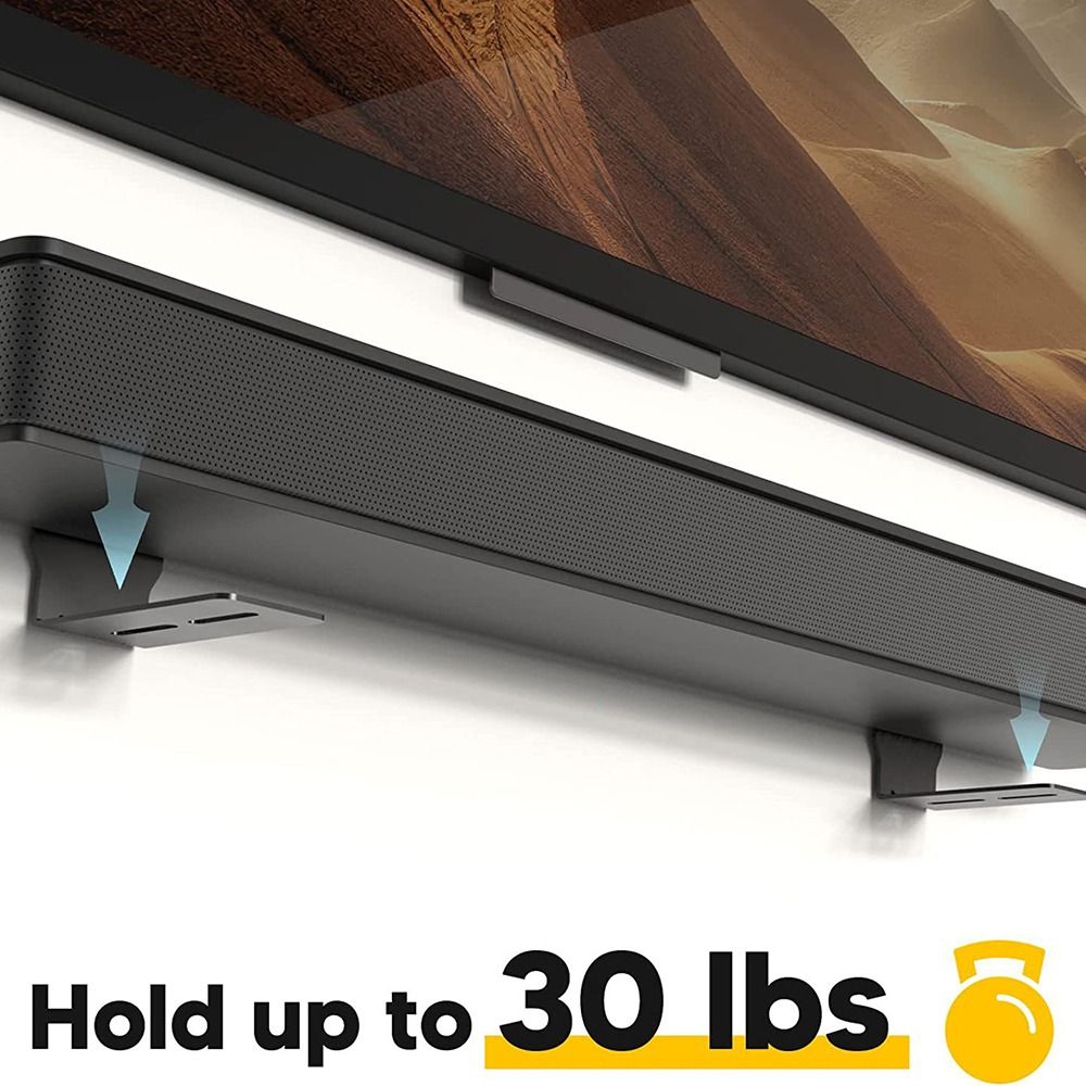 إكسسوارات حامل مكبر صوت مثبت ع - مراجعة Soundbar Wall Mount Bracket Universal وسعره