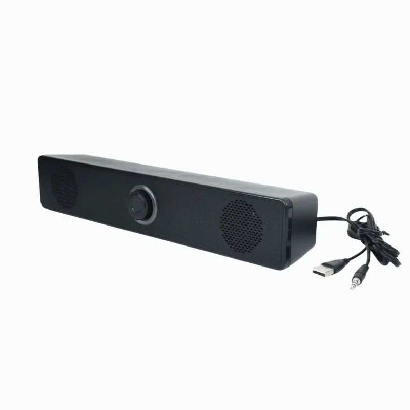 مكبر صوت ستيريو للكمبيوتر مع م - مراجعة Compact Soundbar For Pc Monitor وسعره