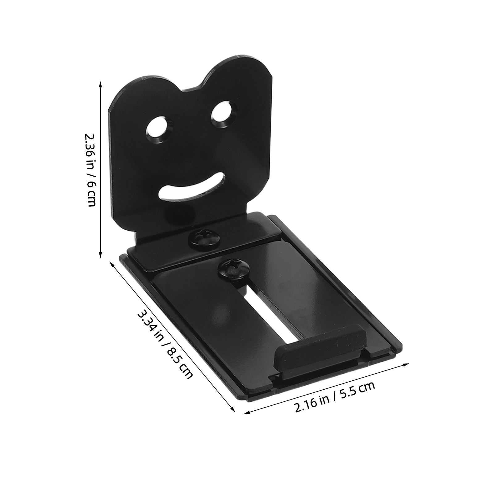 قطعتان من حامل تثبيت مكبر الصو - مراجعة Soundbar Wall Mount Bracket Universal وسعره