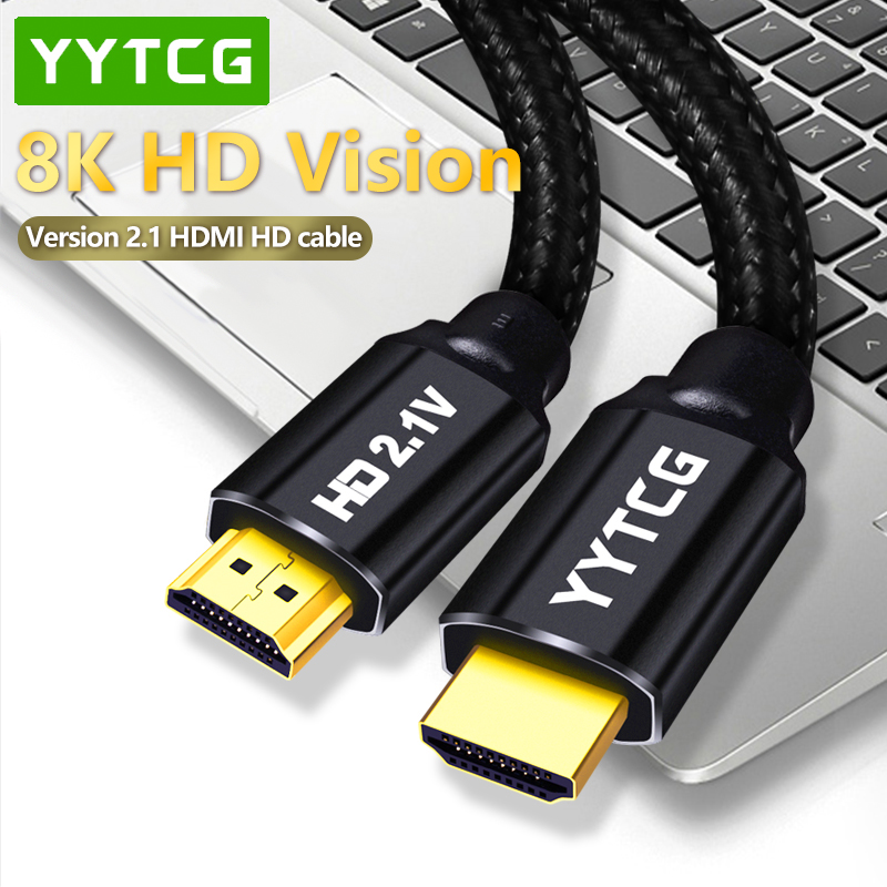 سلك كابل HDMI 2.1 للتلفزيون عا - مراجعة Hdmi 2.1 Cable 8K 60Hz 48Gbps Earc وسعره