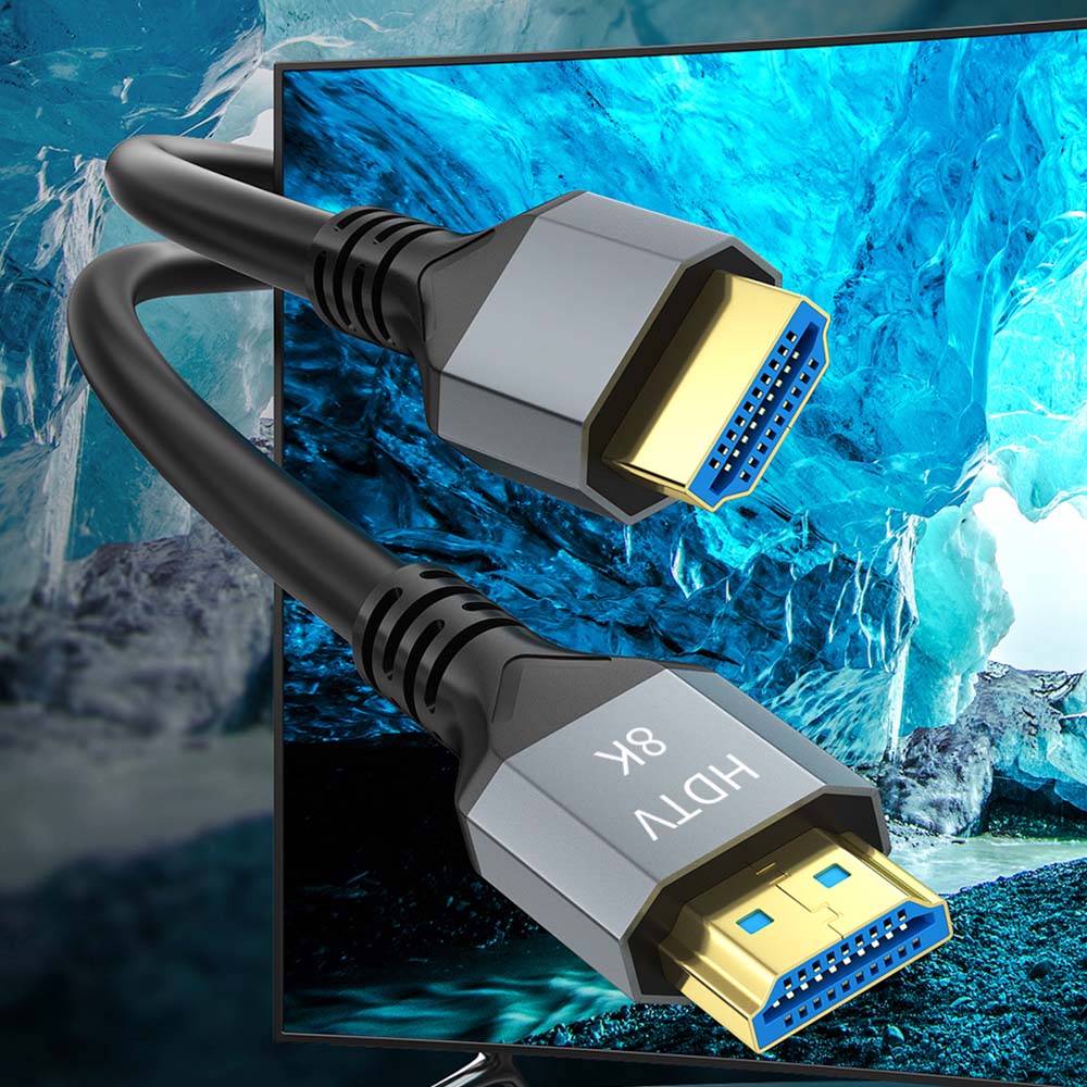 كابل HDMI 8K HDMI 2.1 8K @ 60  - مراجعة Hdmi 2.1 Cable 8K 60Hz 48Gbps Earc وسعره