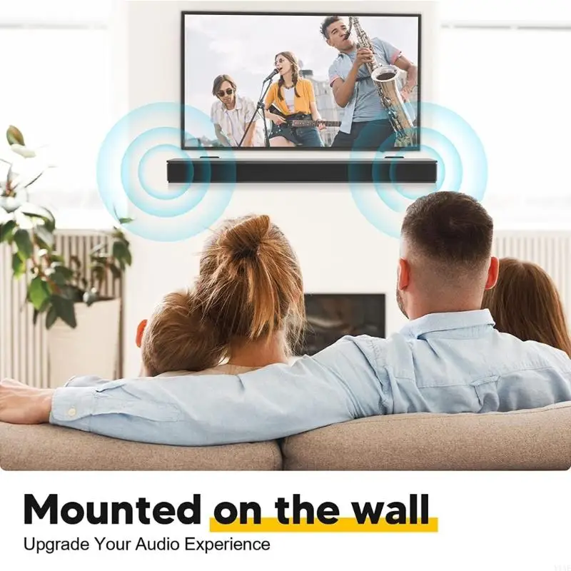 y1ae جدار مكبر صوت عائم حامل ح - مراجعة Soundbar Wall Mount Bracket Universal وسعره