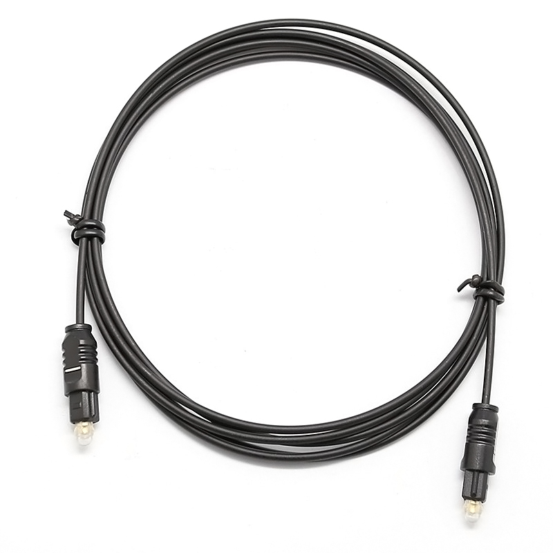 ل Toslink كابل الصوت البصري ال - مراجعة Optical Audio Cable Toslink Gold Plated وسعره